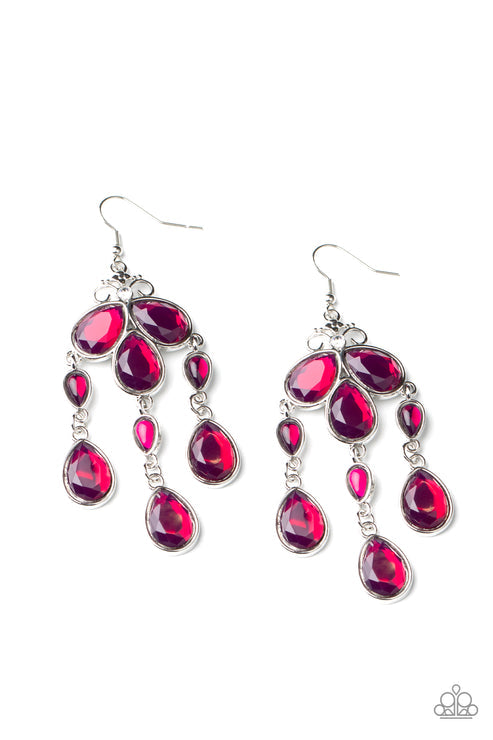 Clear The HEIR Earring - Purple