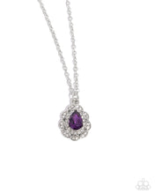 Load image into Gallery viewer, Vintage Validation Necklace Set - Purple
