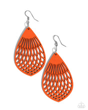 Load image into Gallery viewer, Caribbean Coral Earring - Orange
