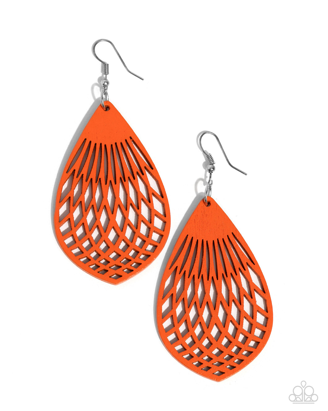 Caribbean Coral Earring - Orange