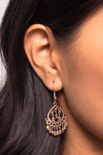 Load image into Gallery viewer, Persian Persuasion Earring - Rose Gold
