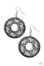 Load image into Gallery viewer, Whirly Whirlpool Earring - Green
