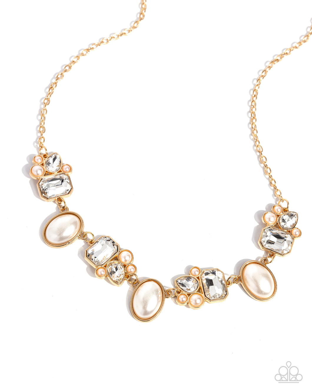 Sensational Showstopper Necklace Set - Gold