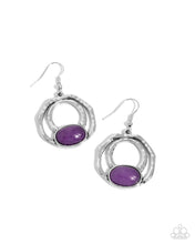 Load image into Gallery viewer, Terrestrial Retreat Earring - Purple
