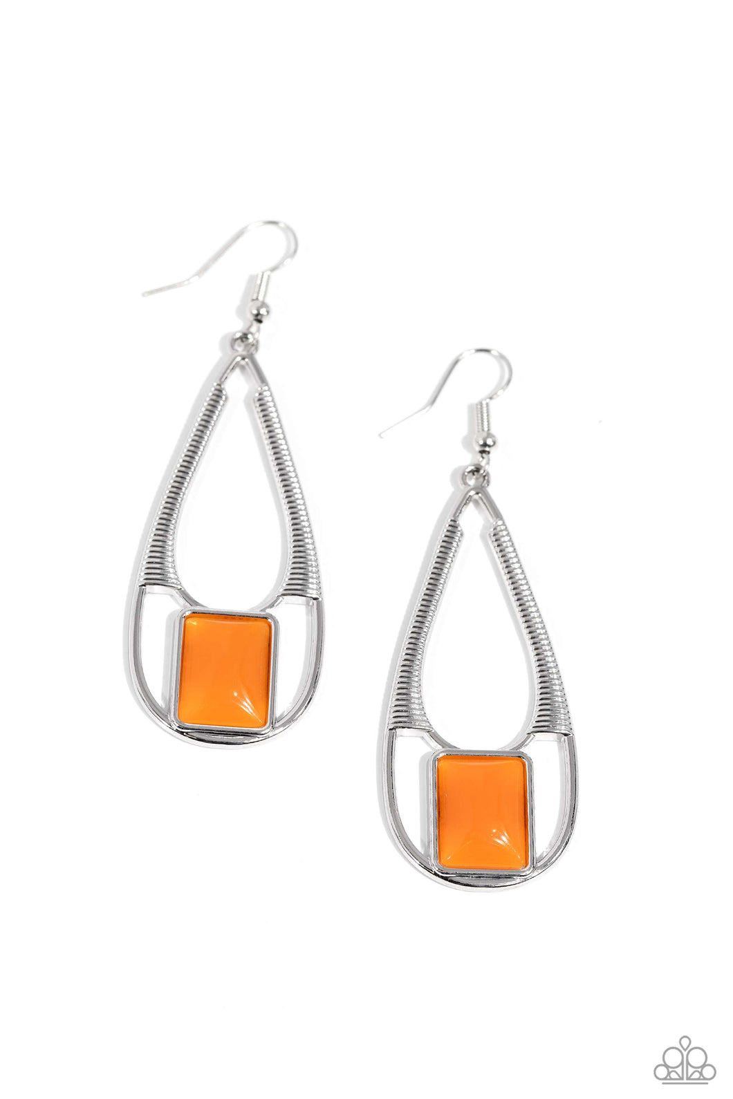 Adventure Story Earring - Orange