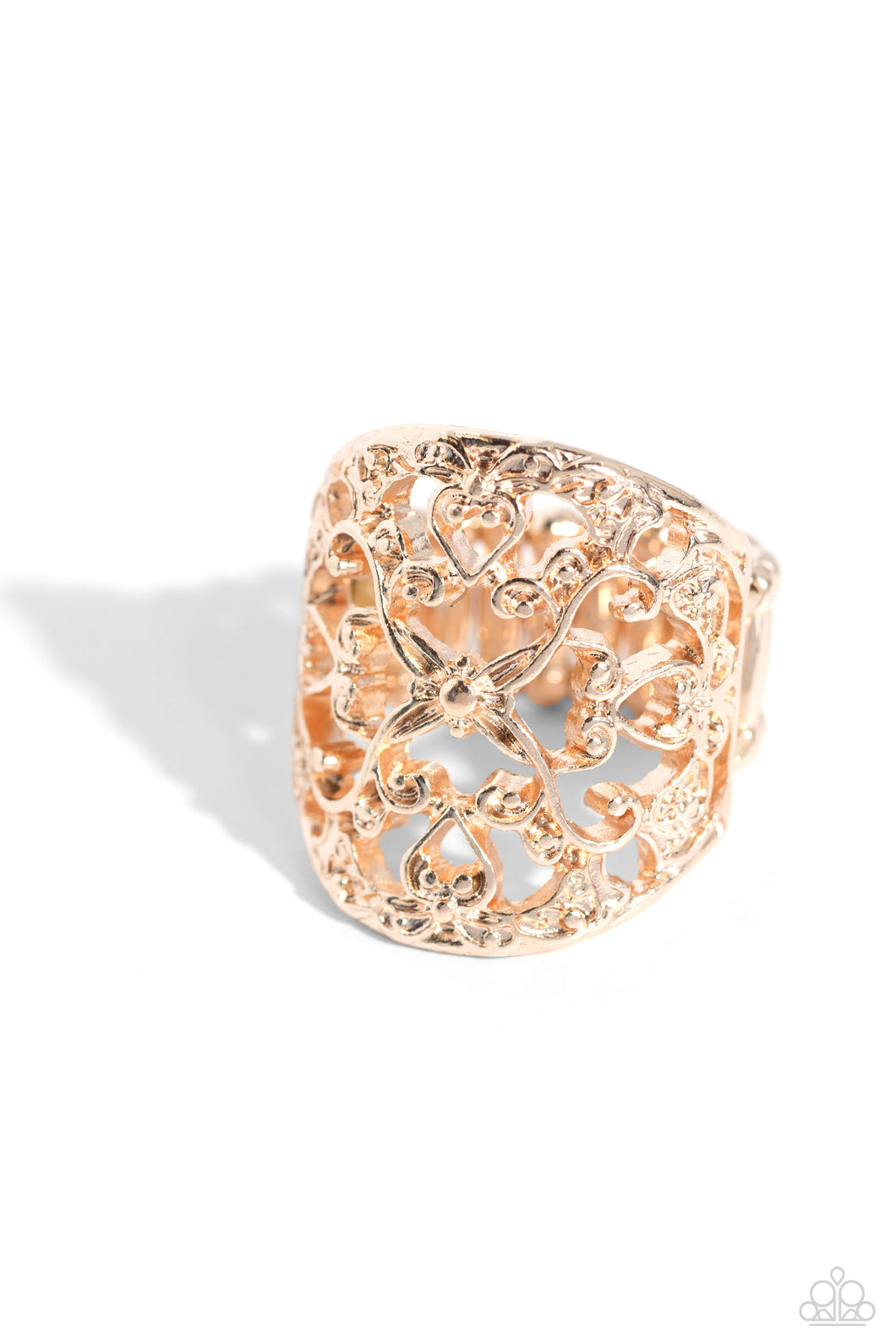 Transfixed Treasure Ring - Rose Gold