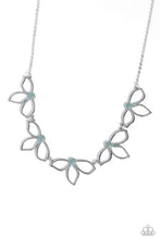 Load image into Gallery viewer, Petal Pageantry Necklace Set - Blue
