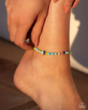 Load image into Gallery viewer, Seize the Shapes Anklet - Blue
