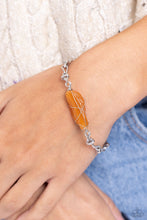 Load image into Gallery viewer, Whimsically Wrapped Bracelet - Orange
