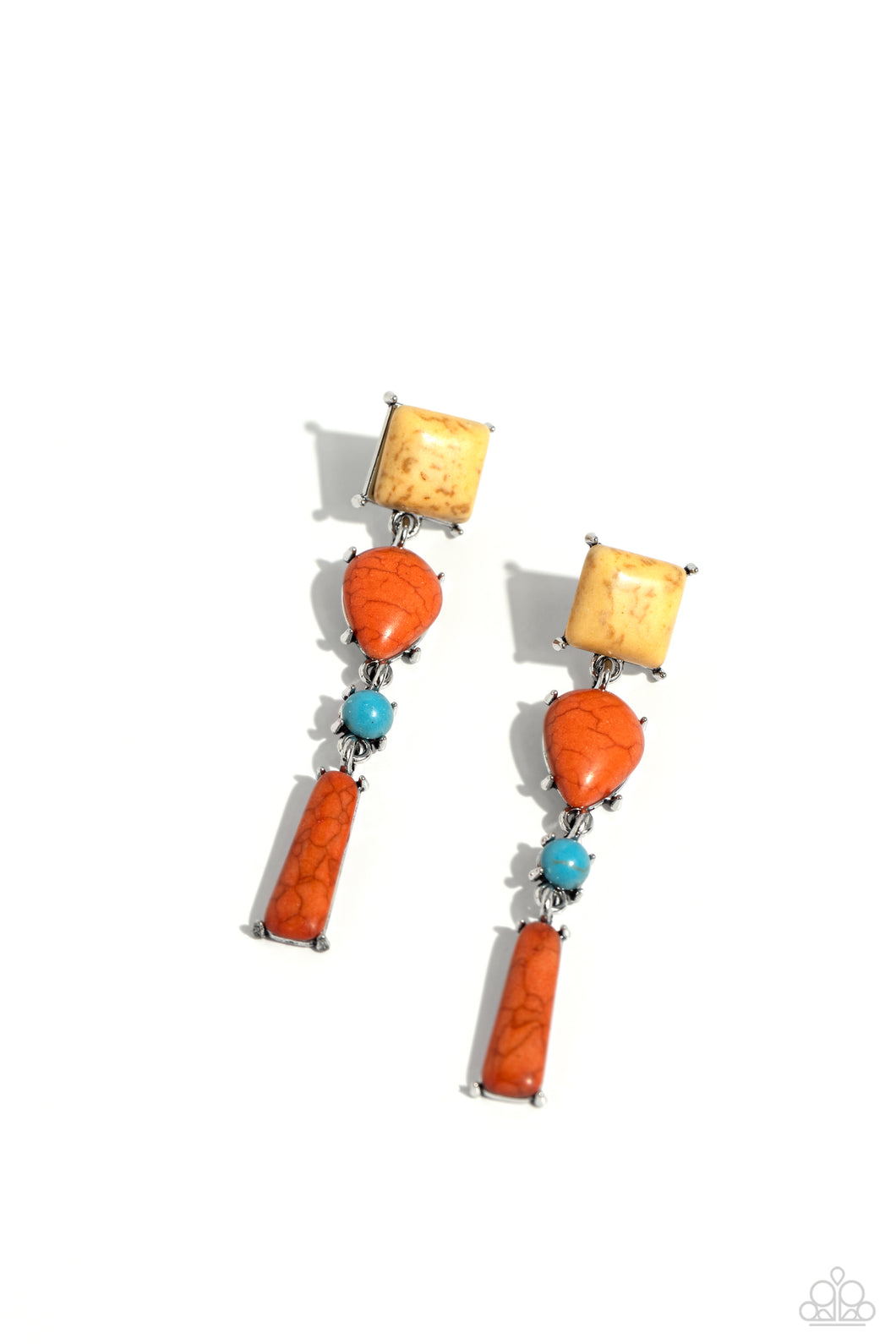 Saharan Sabbatical Earring - Orange