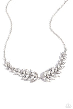 Load image into Gallery viewer, Luxury Laurels Necklace Set - White
