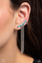 Load image into Gallery viewer, Fault Line Fringe Ear Crawler - Blue
