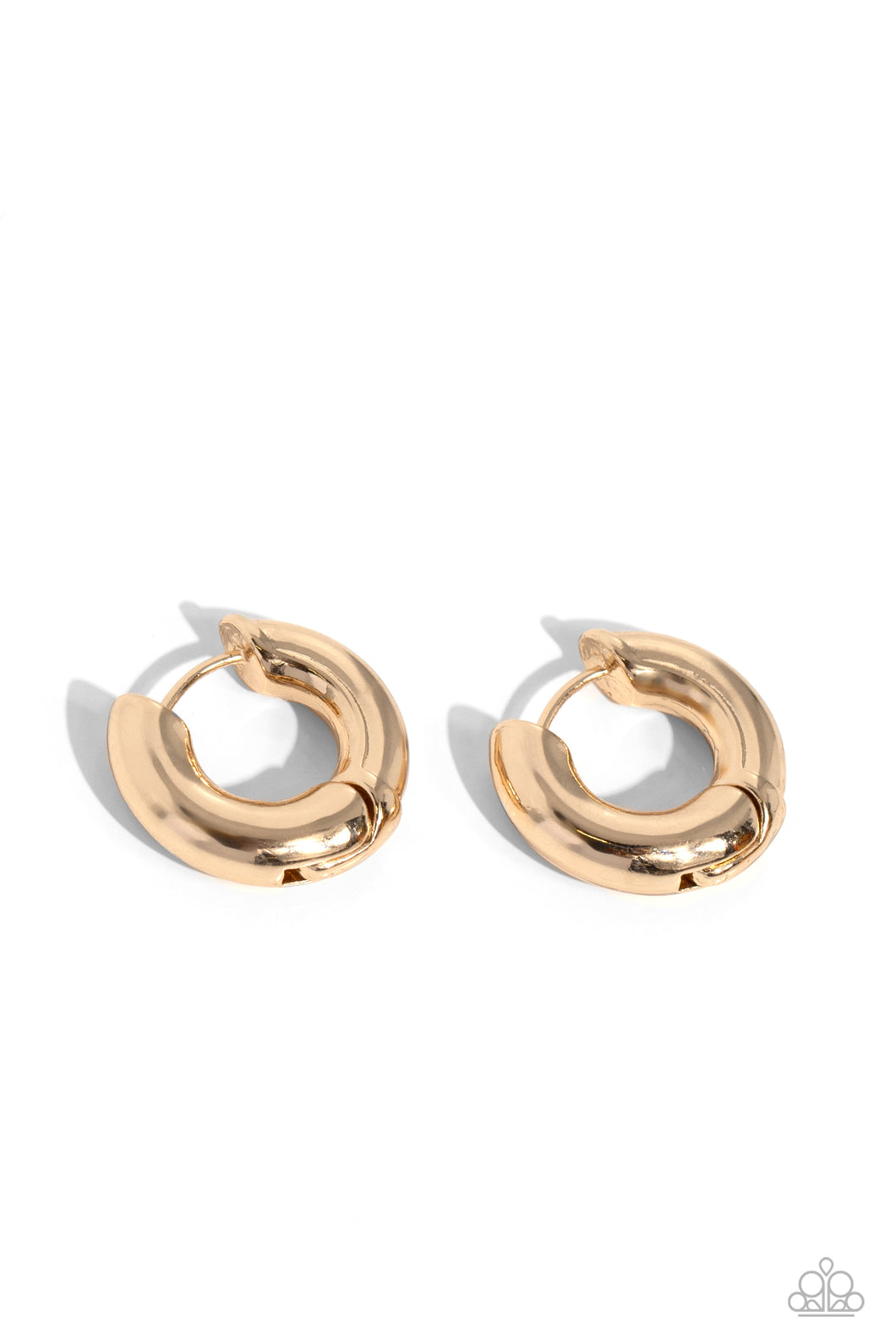 Textured Theme Earring - Gold