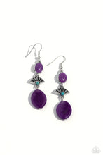 Load image into Gallery viewer, Creative Cascade Earring - Purple
