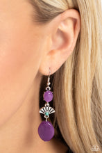 Load image into Gallery viewer, Creative Cascade Earring - Purple
