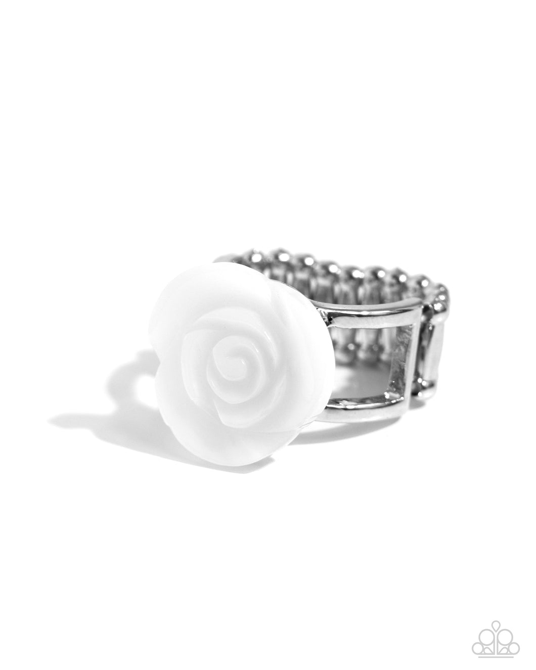 Top-SHELL Shine Ring - White