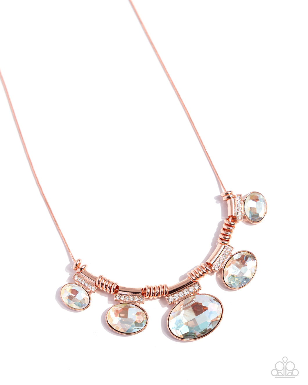 Socialite Status Necklace Set - Copper