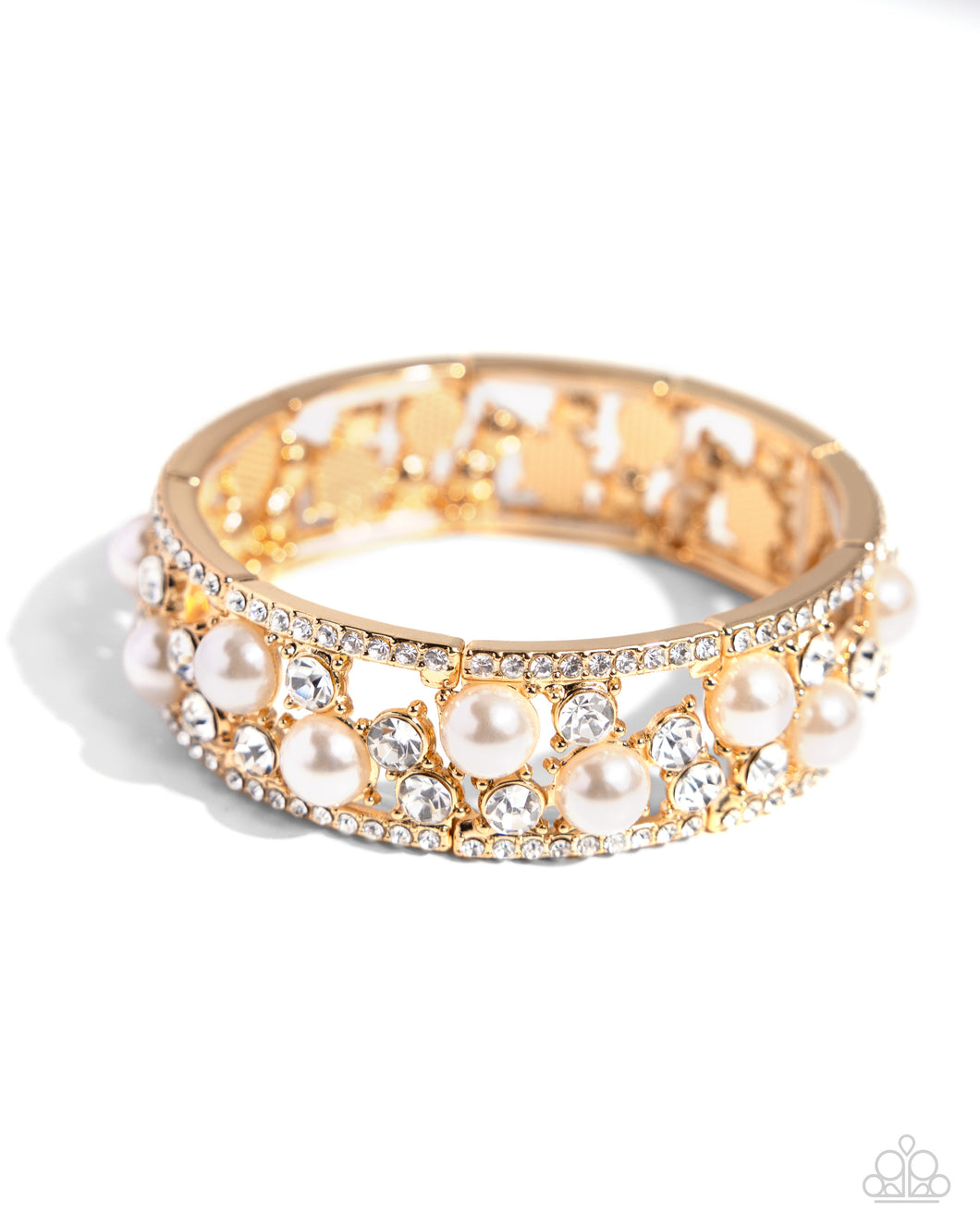 Opera Singer Bracelet - Gold