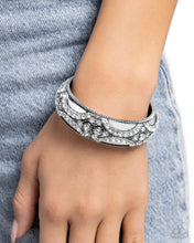 Load image into Gallery viewer, Draped in Decadence Bracelet - White
