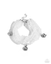 Load image into Gallery viewer, Swirling Shopaholic Bracelet - White
