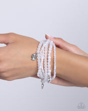 Load image into Gallery viewer, Swirling Shopaholic Bracelet - White
