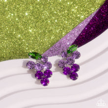 Load image into Gallery viewer, Grapevine Grace Earring - Purple
