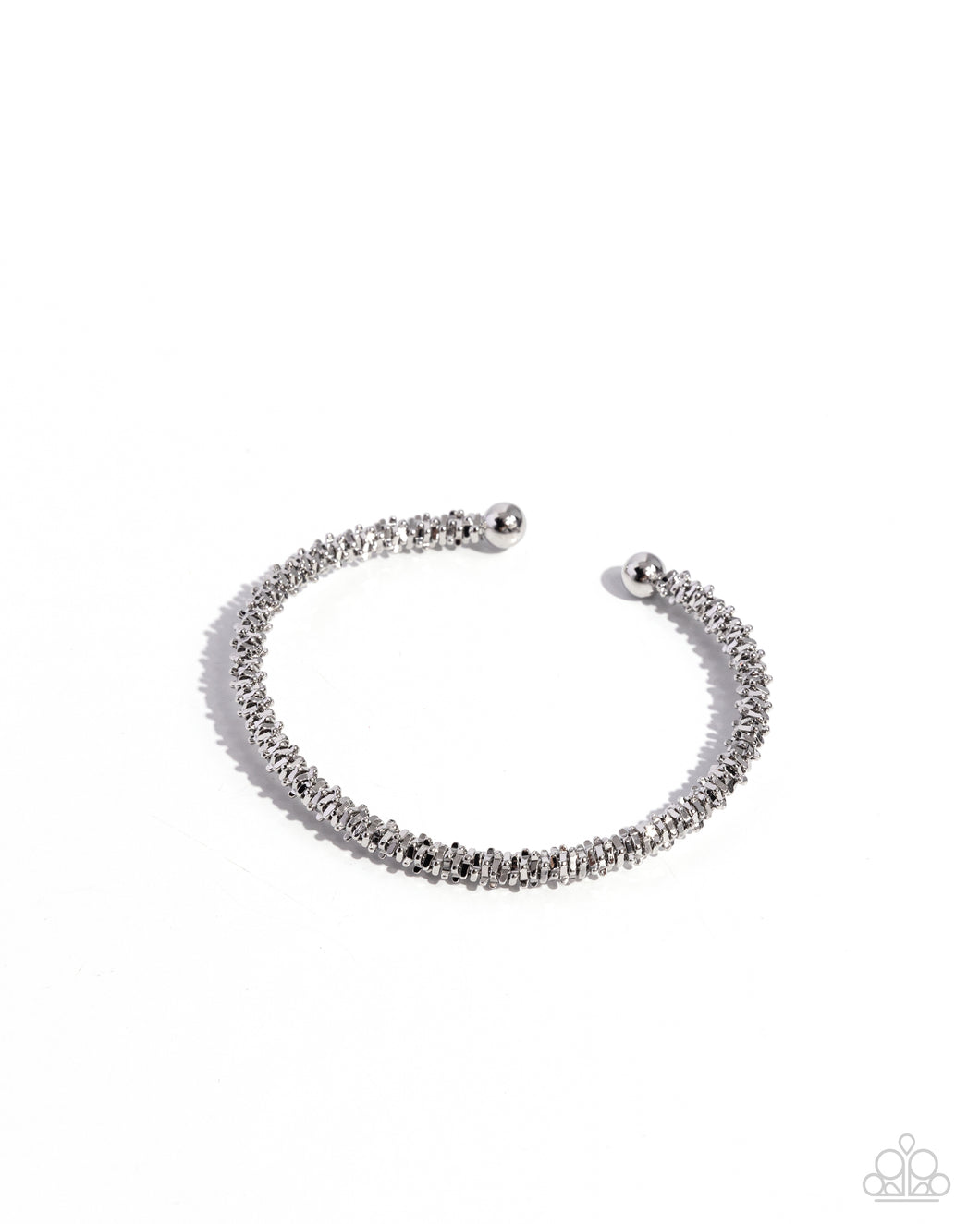 Twisted Trenchant Bracelet - Silver