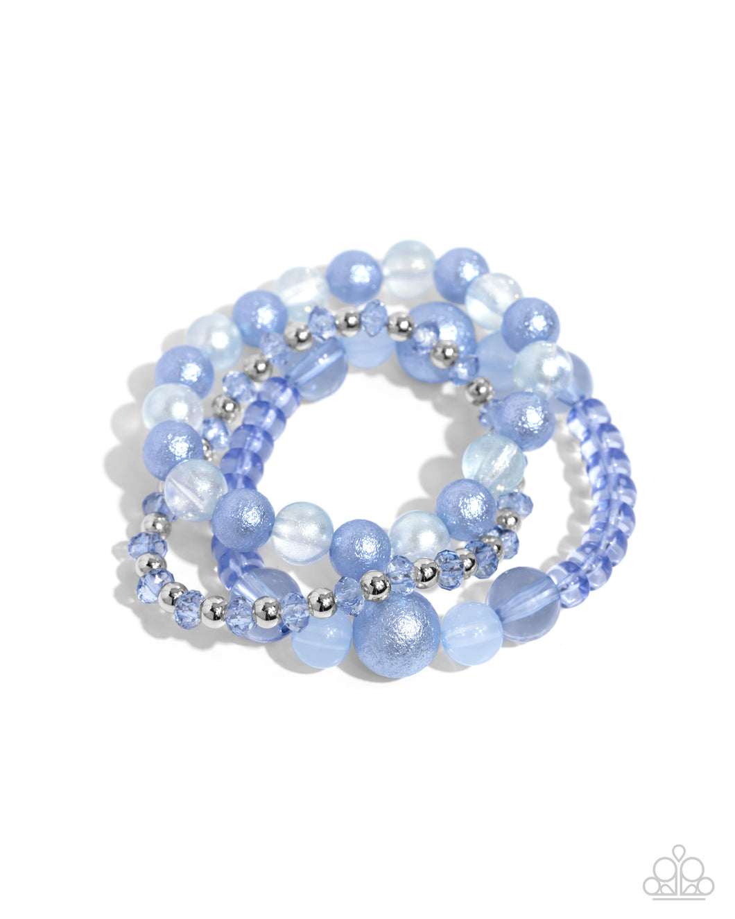 Shattered Stack Bracelet - Blue