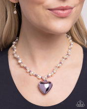 Load image into Gallery viewer, Mermaid Model Necklace Set - Purple
