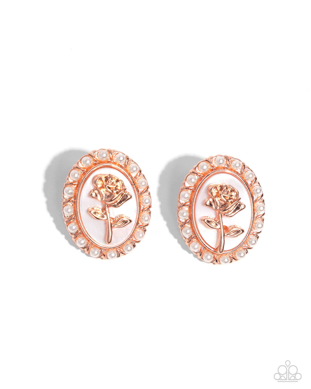 Rosy Relic Earring - Copper