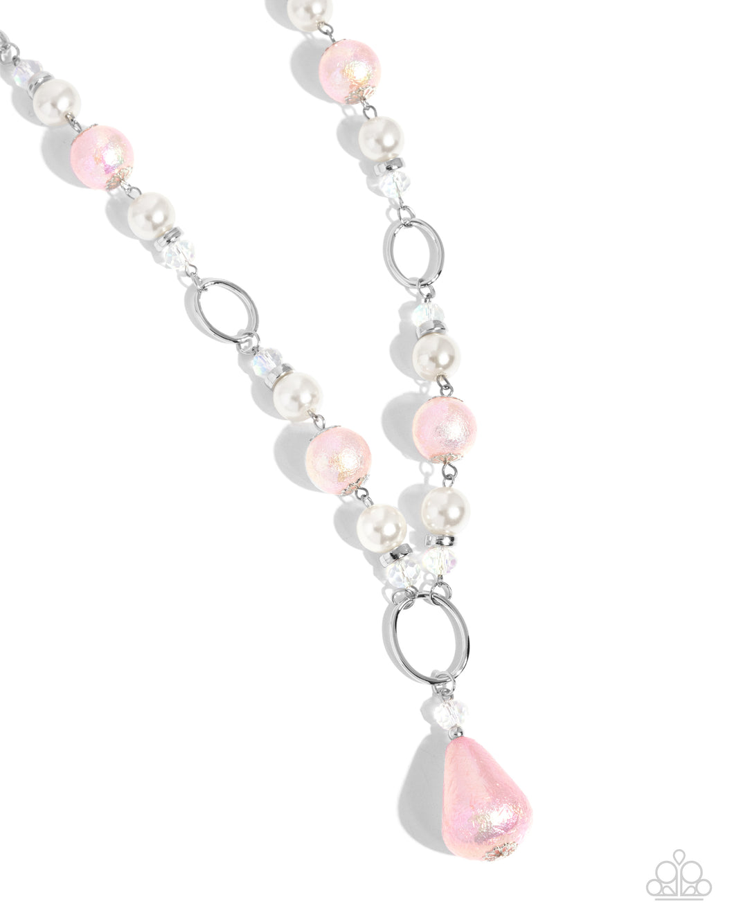 Foiled Fairy Tale Necklace Set - Pink