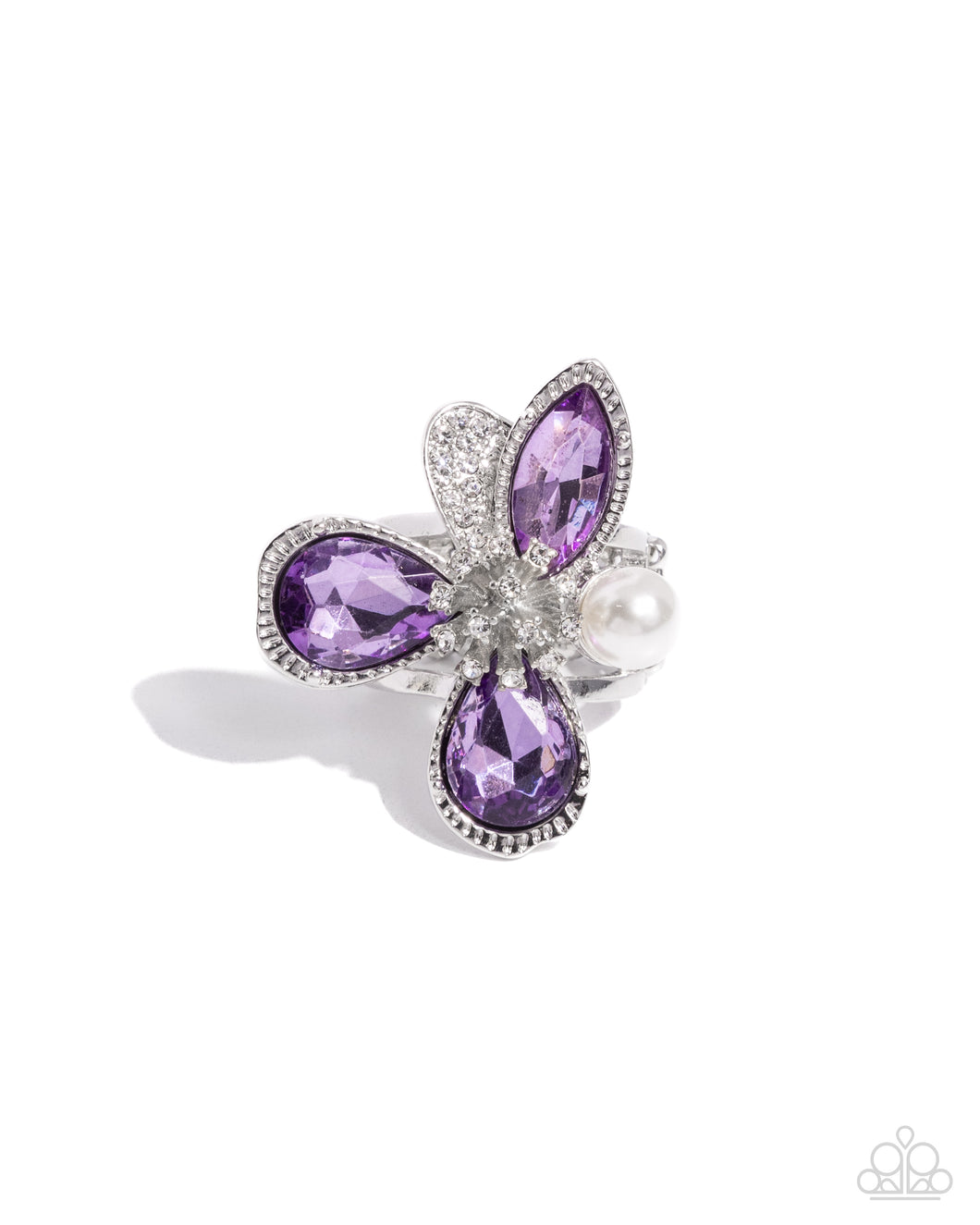 FLORAL Excellence Ring - Purple