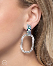 Load image into Gallery viewer, Guarded Glitz Earring - Blue
