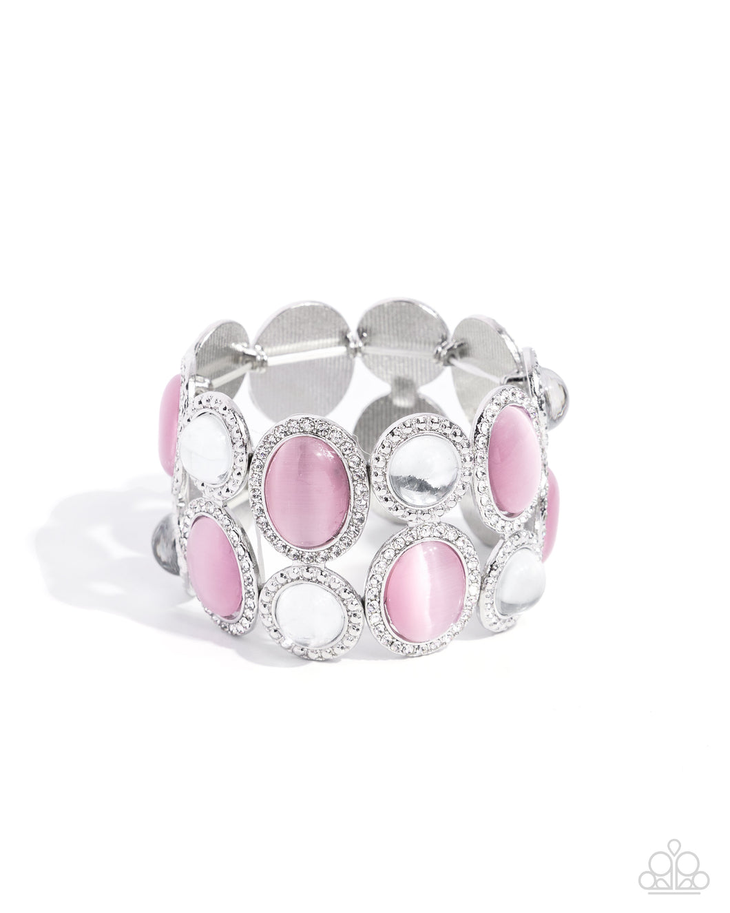 Affixed Appeal Bracelet - Pink