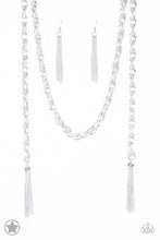 Load image into Gallery viewer, SCARFed for Attention Necklace Set - Silver
