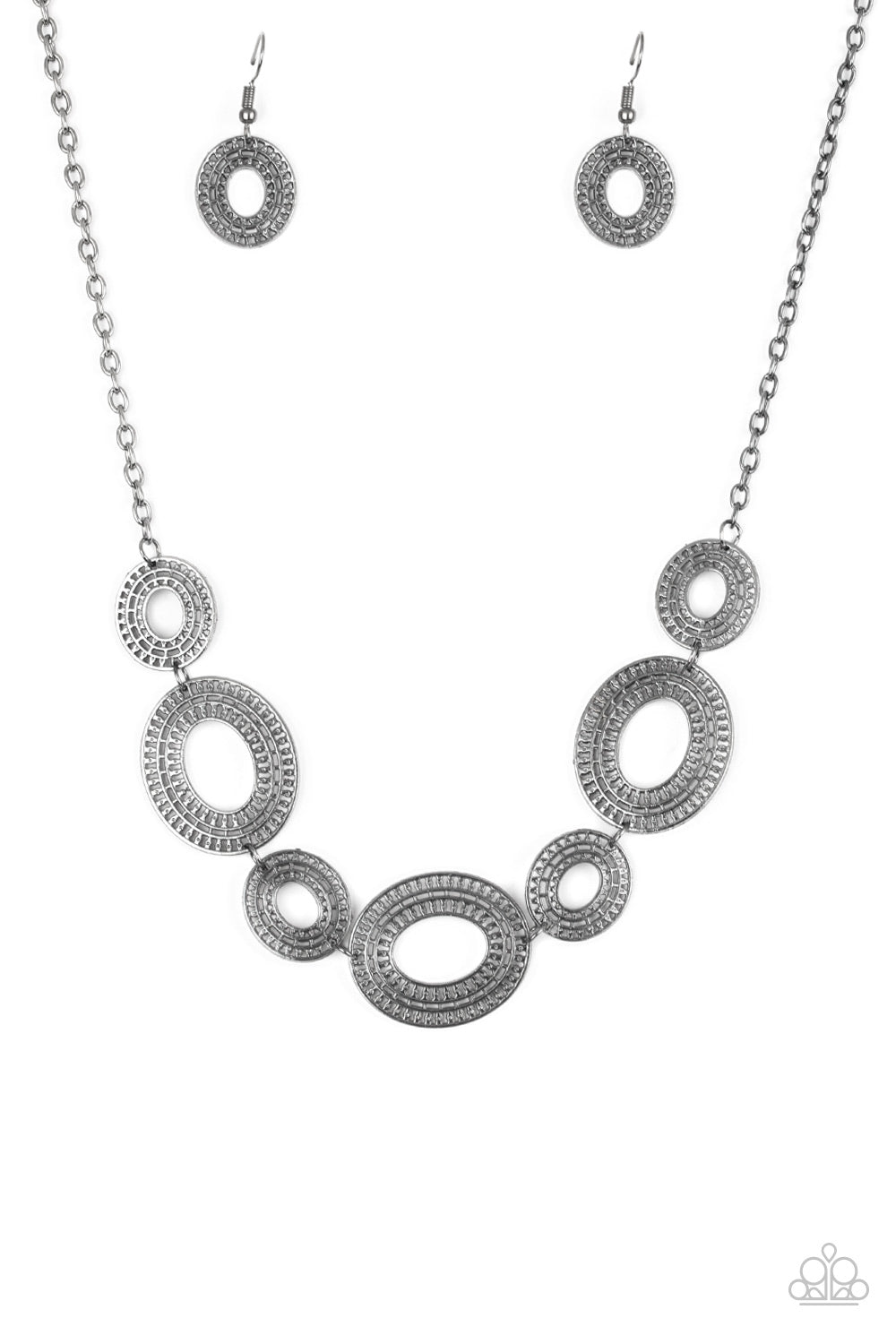 Basically Baltic Necklace Set - Black