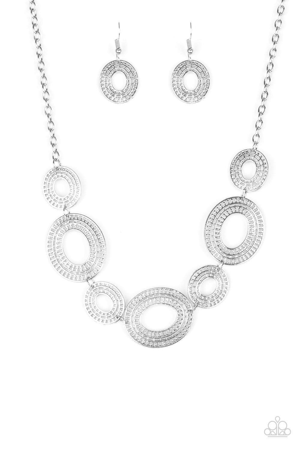 Basically Baltic Necklace Set - Silver