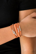 Load image into Gallery viewer, Back To BACKPACKER Bracelet - Orange
