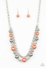 Load image into Gallery viewer, 5th Avenue Romance Necklace Set - Orange
