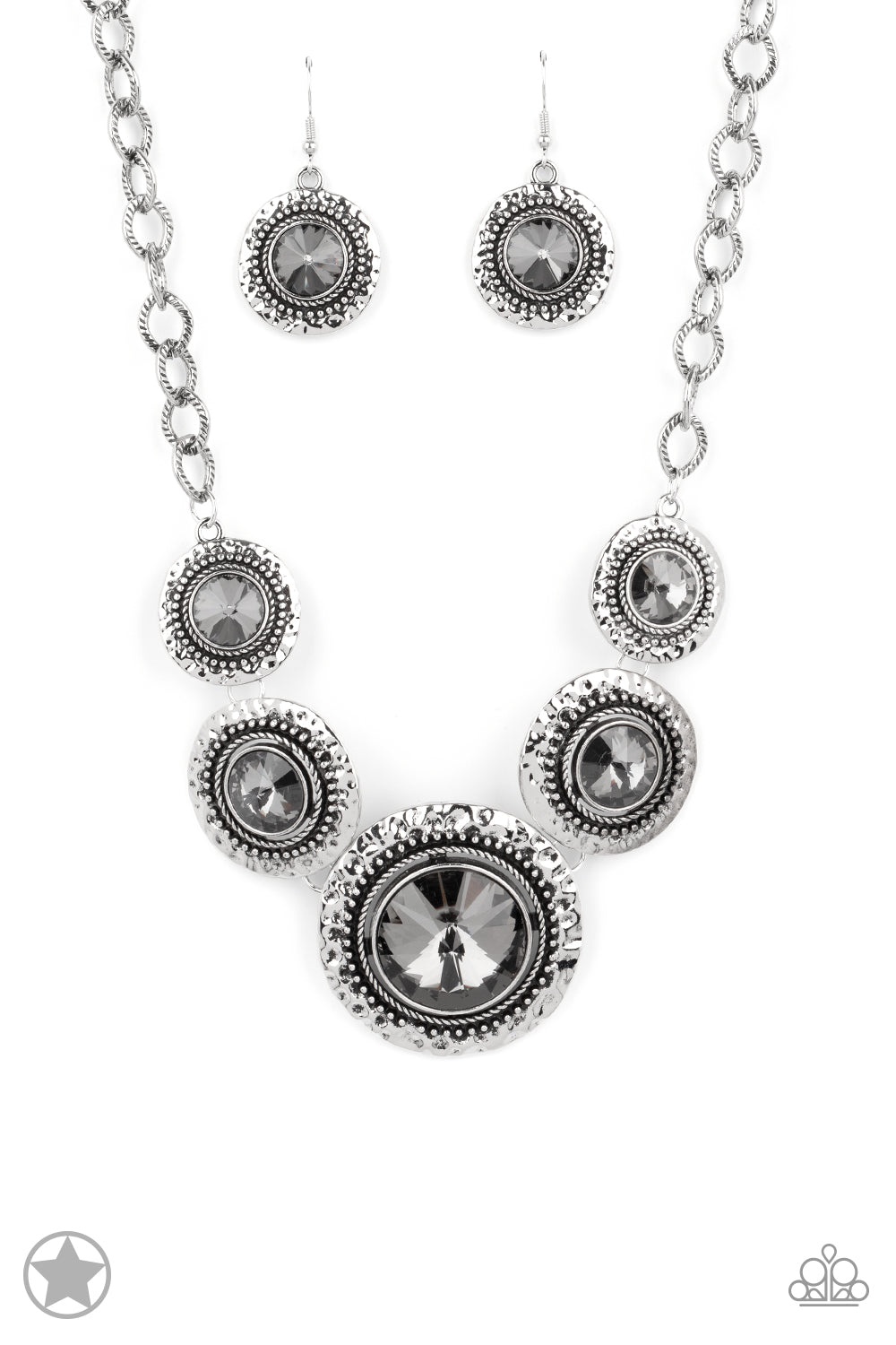 Global Glamour Necklace Set - Silver