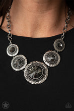 Load image into Gallery viewer, Global Glamour Necklace Set - Silver
