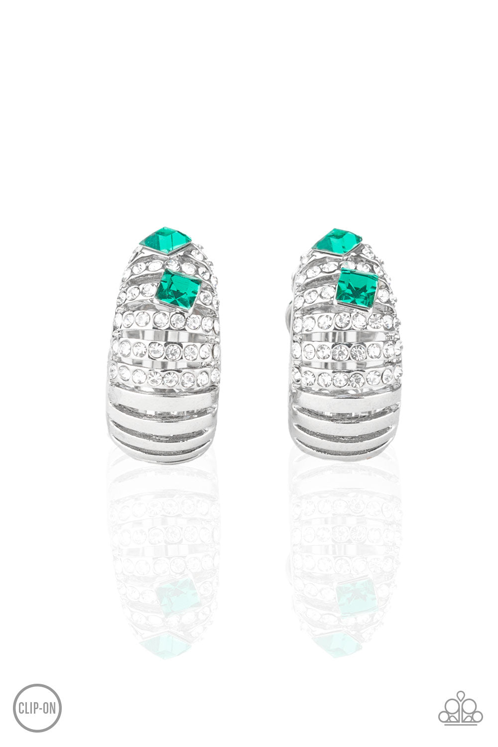 Bank Tank Earring - Green