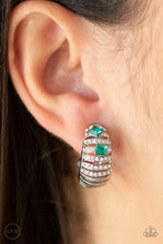 Load image into Gallery viewer, Bank Tank Earring - Green
