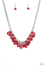 Load image into Gallery viewer, 5th Avenue Flirtation Necklace Set - Red
