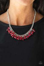 Load image into Gallery viewer, 5th Avenue Flirtation Necklace Set - Red
