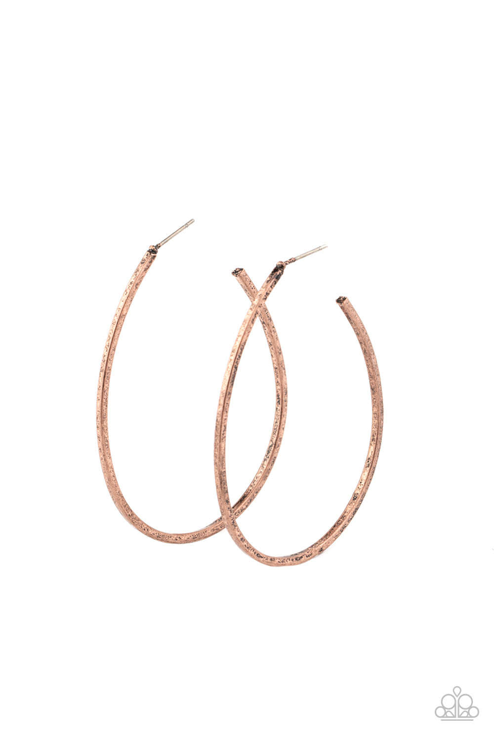 Cool Curves Earring - Copper