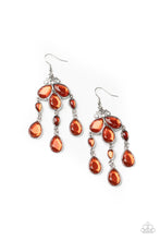 Load image into Gallery viewer, Clear The HEIR Earring - Orange
