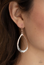 Load image into Gallery viewer, BEVEL-headed Brilliance Earring - Rose Gold
