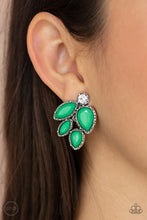 Load image into Gallery viewer, Fancy Foliage Earring - Green
