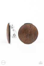 Load image into Gallery viewer, WOODWORK It Earring - Brown
